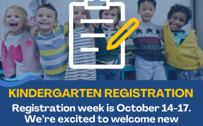 Kindergarten Registration Week takes place October 14–17, 2025!
