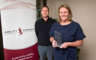 Mae Cameron Recognized with Ability NB Inclusive Active Schools Leadership Award