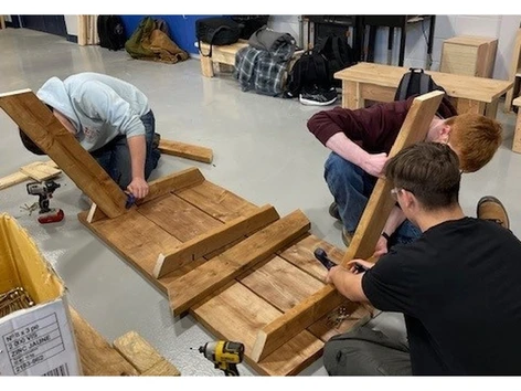 SSHS – Mill & Woodworking – Picnic Tables